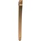Ekena Millwork Thorton Arts & Crafts Smooth Bracket, Western Red Cedar, 3 1/2"W x 40"D x 48"H BKT04X40X48THR03SWR - alternate 3